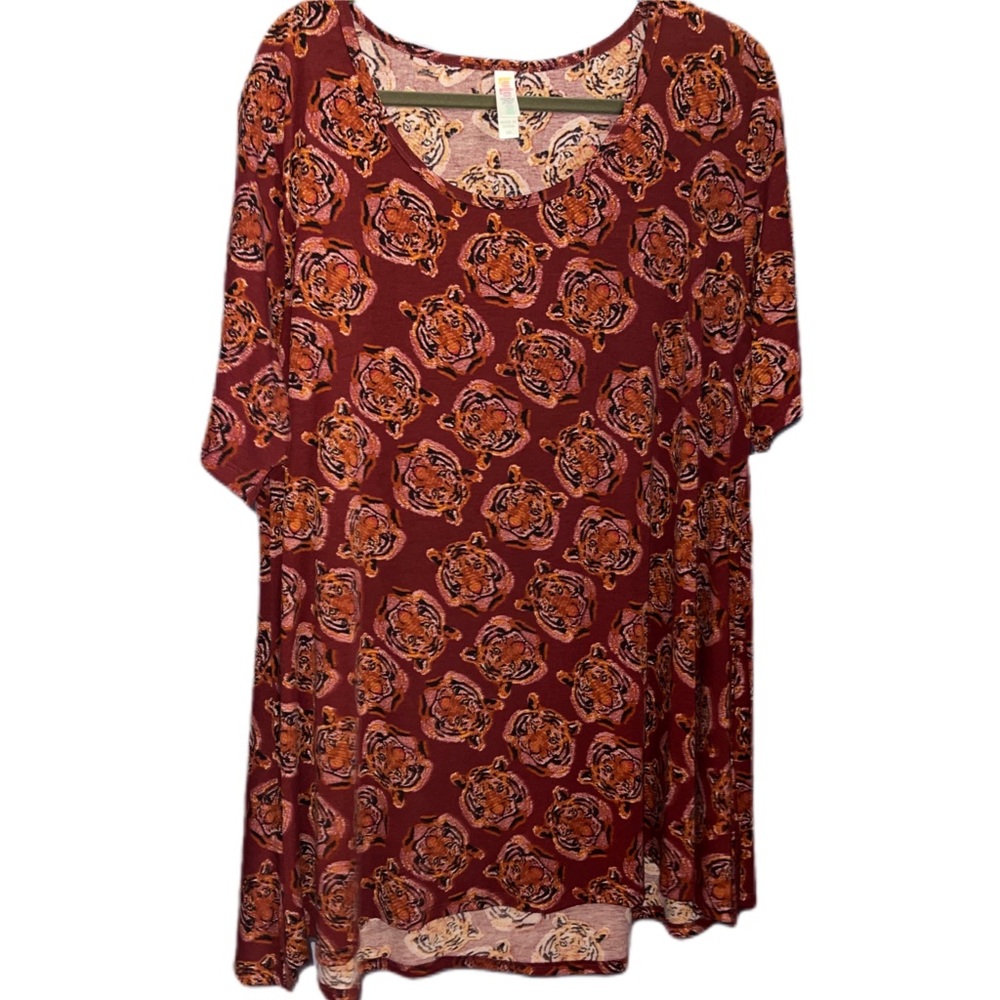 NWT LuLaRoe Perfect T 2XL Tiger Print
